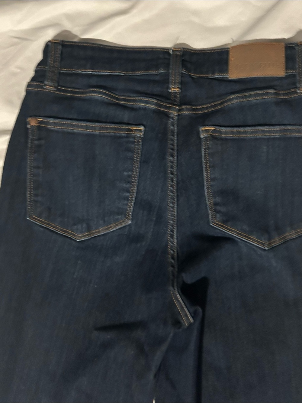 Judy Blue Straight Leg Dark Wash Jeans - Picture 9 of 10